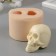 Silicone Mold "Skull" 6.5x4x5 cm mix