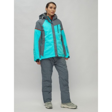 Ski suit, size 54, turquoise color-12