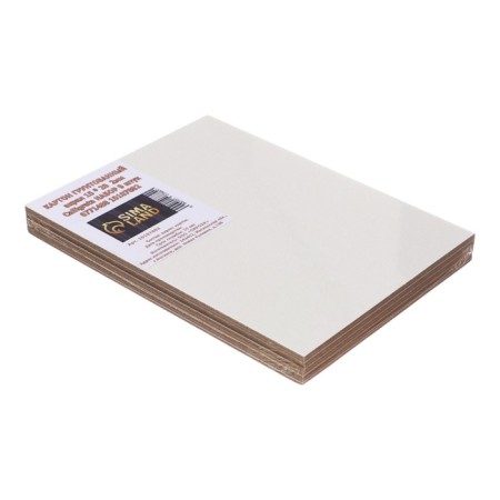 Cardboard is primed 15 x 20 cm, thickness 2 mm, acrylic soil, calligrata, in a set of 9 pcs.-7