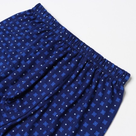 Panties men's boxers, dark blue/white point, size 52-1