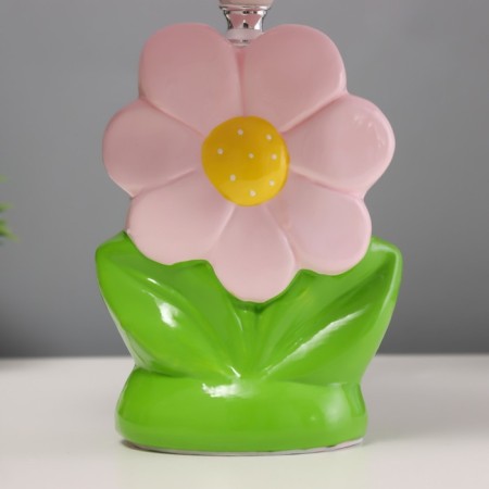Table lamp "Flower" E14 40W pink 20x20x33cm-4