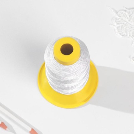 Shoe threads, 1000d/3, 183 m, white color-2