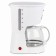 Willmark WCM-1350D coffee maker, drip, 900 watts, 1.2 l, white