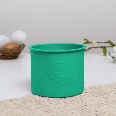 A set of silicone forms for baking "HB" green, 3 pcs.-1