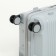 Small suitcase 20 "On a zipper, code lock, 4 wheels, color gray color