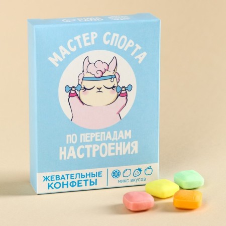 Chewing sweets "Fands for exercises", taste: Assorted, 70 g.
