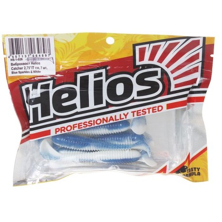 The Helios Catcher Blue Sparkles & White, 7 cm, 7 pcs. (HS-1-026)-1