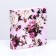 Box for 8 sweets + chocolate, with a window, "roses" 17.7 x 17.8 x 3.8 cm