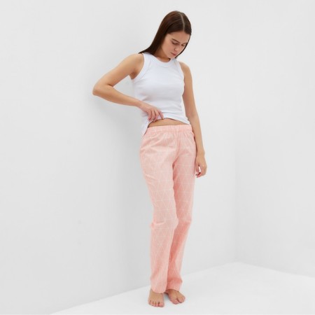 Women's pants KAFTAN "ROMBA", p. 48-50, pink-1