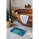 Bathroom mat “Monster leaves”, 40 × 60 cm