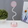 Teddy desktop LED 3W AKB USB Pink 9x13.5x40 cm Risalux