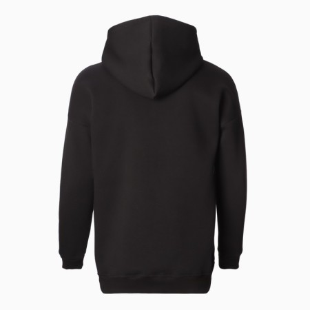 Male sweatshirt was laid down, black color, size 54-5