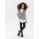 Vest for girls Knit Mild, height 128 cm, color gray color