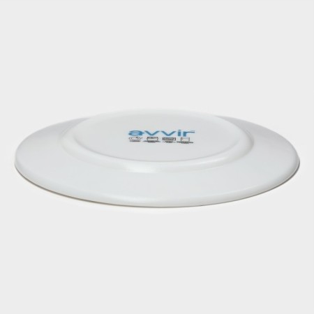 Pile plate “velvet rose”, d = 15 cm, glass ceramic, white color-2