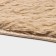 Bath and toilet rug “fluffy”, 40 × 60 cm, beige color