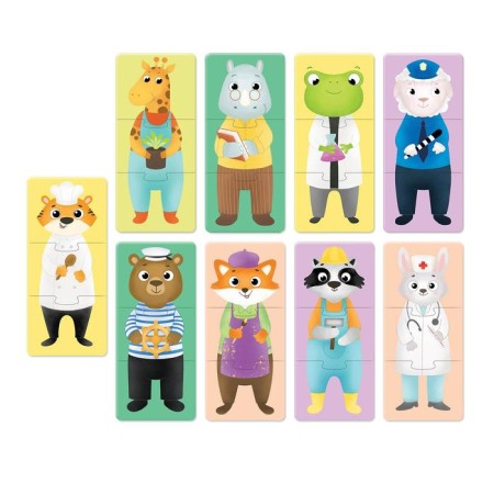 Puzzles 3 in 1 "What profession?"-2