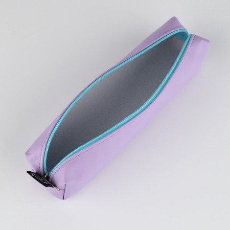 School Penalus made of artificial leather “September 1: Lilac”, 19 x 8 x 3 cm-4