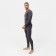 Male thermal underwear (jumper, trousers) color graphite, rn 50