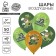 Latex balloon 12 “February 23”, pastel, 50 pcs., Mix