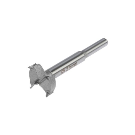 Forester drill tundra, carbide plates, cylindrical shank, 25 mm