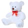 Soft toy "Bear Green", 90 cm, mix