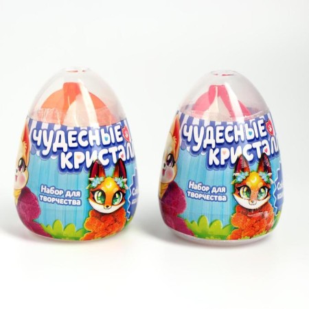 Set for experiments "wonderful crystals", animals-2
