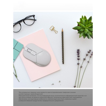 Mouse A4Tech FSTYLER FM12 white optical (1200DPI) USB (3but)-4