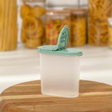 A container for spices, 270 ml, pistachio color