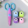 Set for scrapbooking "Zigzagi" scissors figured 15.5 cm+4 holes d = 1.2 cm10x23 cm mix