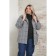 Female jacket, size 54, black color