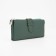 Women's wallet on magnet, green color