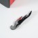 Casket wood, leatherette for 2 bottles "pleasure" black-red 1 object 12x21x36 cm