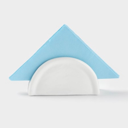 Napotnik ceramic "Classics", 11.5 × 3.5 × 6 cm, white color-2
