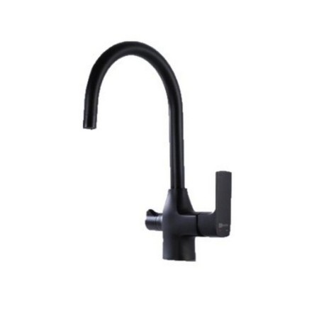 LEMARK URSUS LM7261BL kitchen mixer, single -legged, output for drinking, black