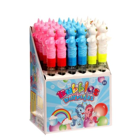 Soap bubbles "Unicorn", maxi, 33 cm, mix, 68 ml-3