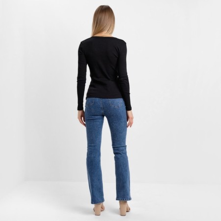 Women's jeans-glue, blue color, size 25-7