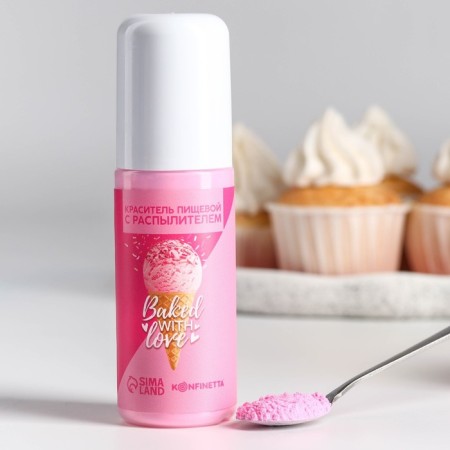 Dry dye, sprayer: pink, 50 g.-2