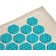 Acupuncture Bradex "Nirvana", beige, turquoise spikes, premium series