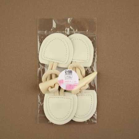 Cleaner clan 16 × 5 cm, 2 pcs, milk color-3