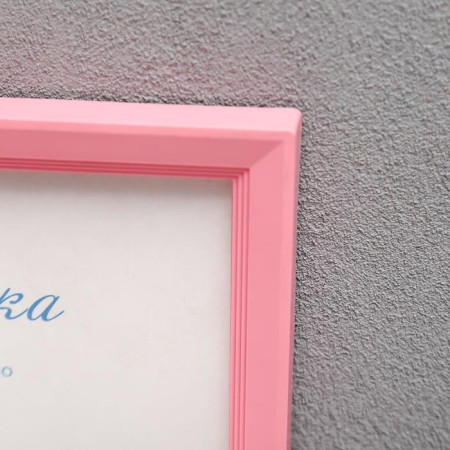 Photo frame plastic L-5 21x30 cm Pink mix (plastic screen)-6