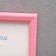 Photo frame plastic L-5 21x30 cm Pink mix (plastic screen)