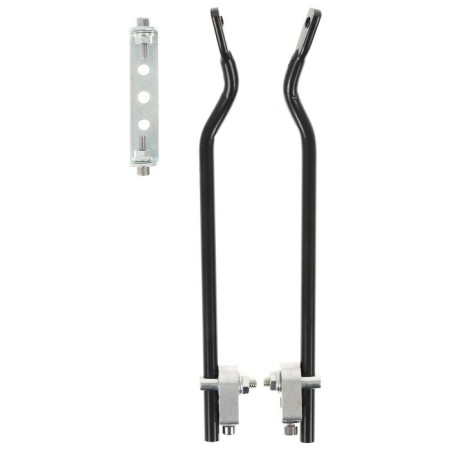 Trunk 26 "-28" HS-H023, rear, aluminum, black color-2