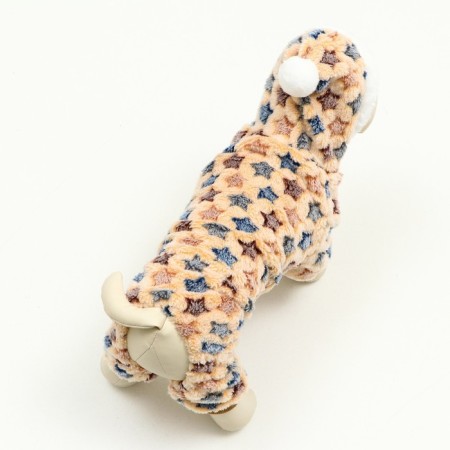 Assumes "Stars" with a hood, size S (DS 25 cm, OG 35 cm, Osh 25 cm), beige-3