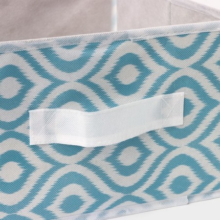 The storage box "Laguna", 29 × 18 × 18 cm, the color turquoise-3