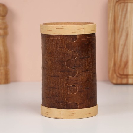 TUES "Winter Village", 9.5x10.5 cm, 1 l, birch bark-5