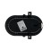 TDM lamp NBP 02-60-004, "Euro", E27, 60 W, IP54, protective grid, black