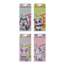 Caucal pencils 12 colors, BrunovisConti Kawaii Animals, Strip 0.4 mm, plastic case, mix
