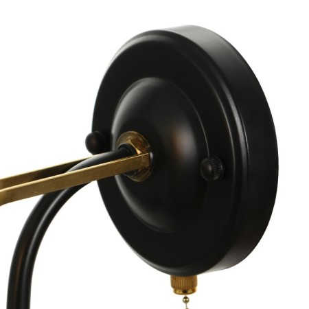 Sconces "Kagan" E27 40W Black 12x24x23 cm-4
