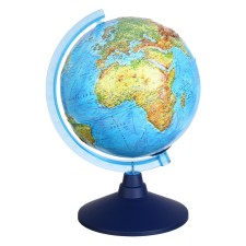 Globe Physico-Political embossed 
