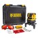 Laser level Denzel LX 05 Red 35071, 20 m, 635 HM, 5/8 ", AKK LI 5200 MAH